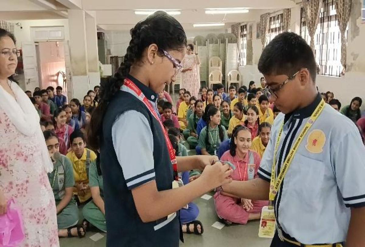 Raksha Bandhan Celebration At SVDD School